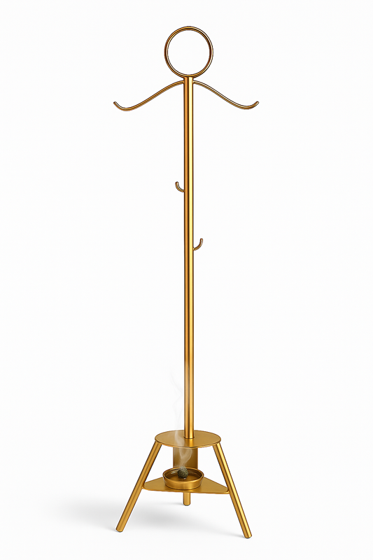Oud Rack-Elegant clothes stand with fragrance
